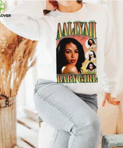 Aaliyah baby girl Vintage T shirt