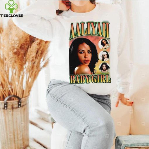 Aaliyah baby girl Vintage T shirt