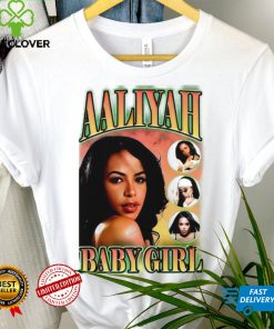 Aaliyah baby girl Vintage T shirt 2 Aaliyah baby girl Vintage T shirt