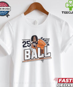 Aaron Ball Illinois #25 Fighting Illini football player caricature shirt 2 Aaron Ball Illinois #25 Fighting Illini football player caricature shirt