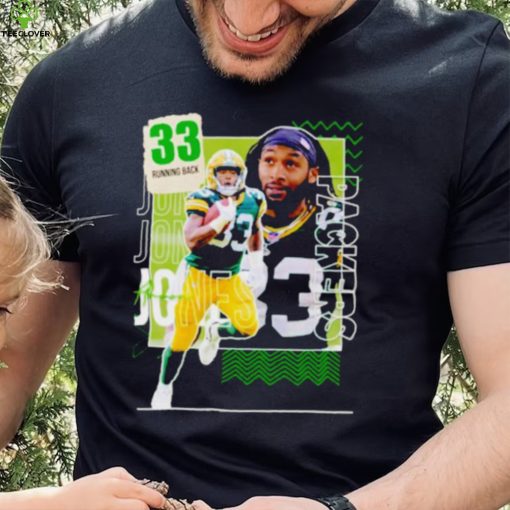 Aaron Jones 33 running back football player hoodie, sweater, longsleeve, shirt v-neck, t-shirt