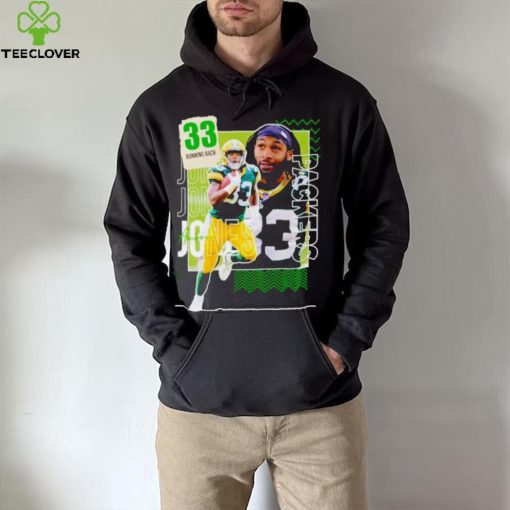 Aaron Jones 33 running back football player hoodie, sweater, longsleeve, shirt v-neck, t-shirt