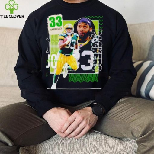 Aaron Jones 33 running back football player hoodie, sweater, longsleeve, shirt v-neck, t-shirt