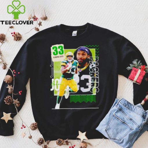 Aaron Jones 33 running back football player hoodie, sweater, longsleeve, shirt v-neck, t-shirt