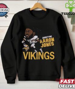 Aaron Jones Showtyme Minnesota Vikings Showtyme T Shirts