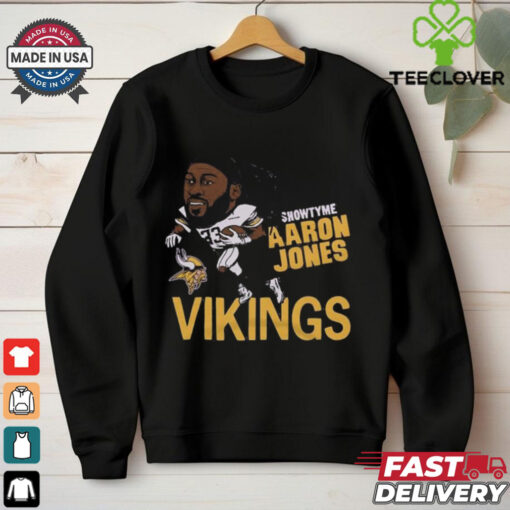 Aaron Jones Showtyme Minnesota Vikings Showtyme T Shirts