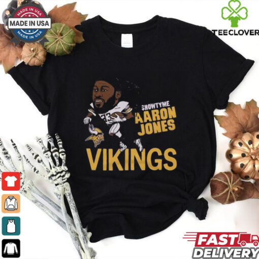 Aaron Jones Showtyme Minnesota Vikings Showtyme T Shirts