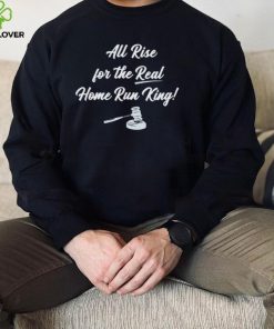 Aaron Judge All Rise For The Real Home Runs King Shirt