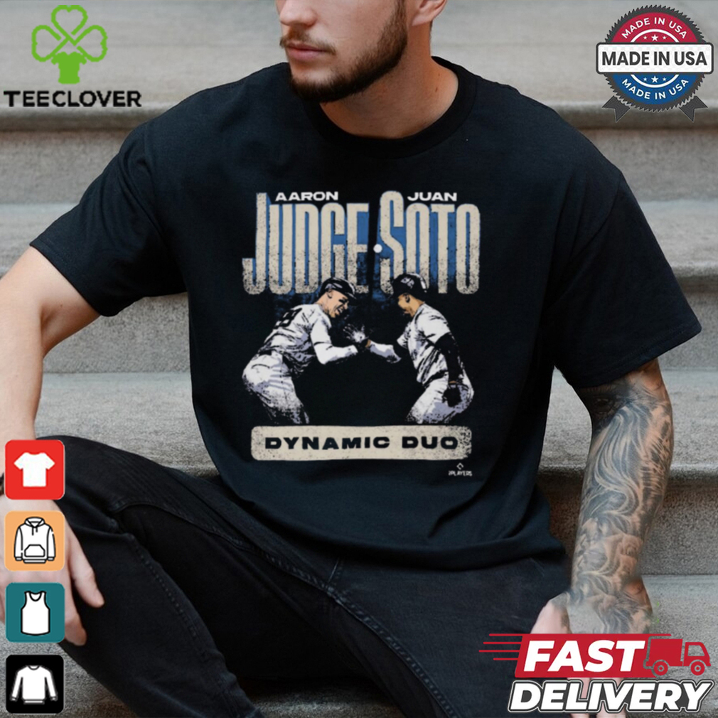 Aaron Judge And Juan Soto MLB New York Yankees Dynamic Duo t shirt Aaron Judge And Juan Soto MLB New York Yankees Dynamic Duo t shirt