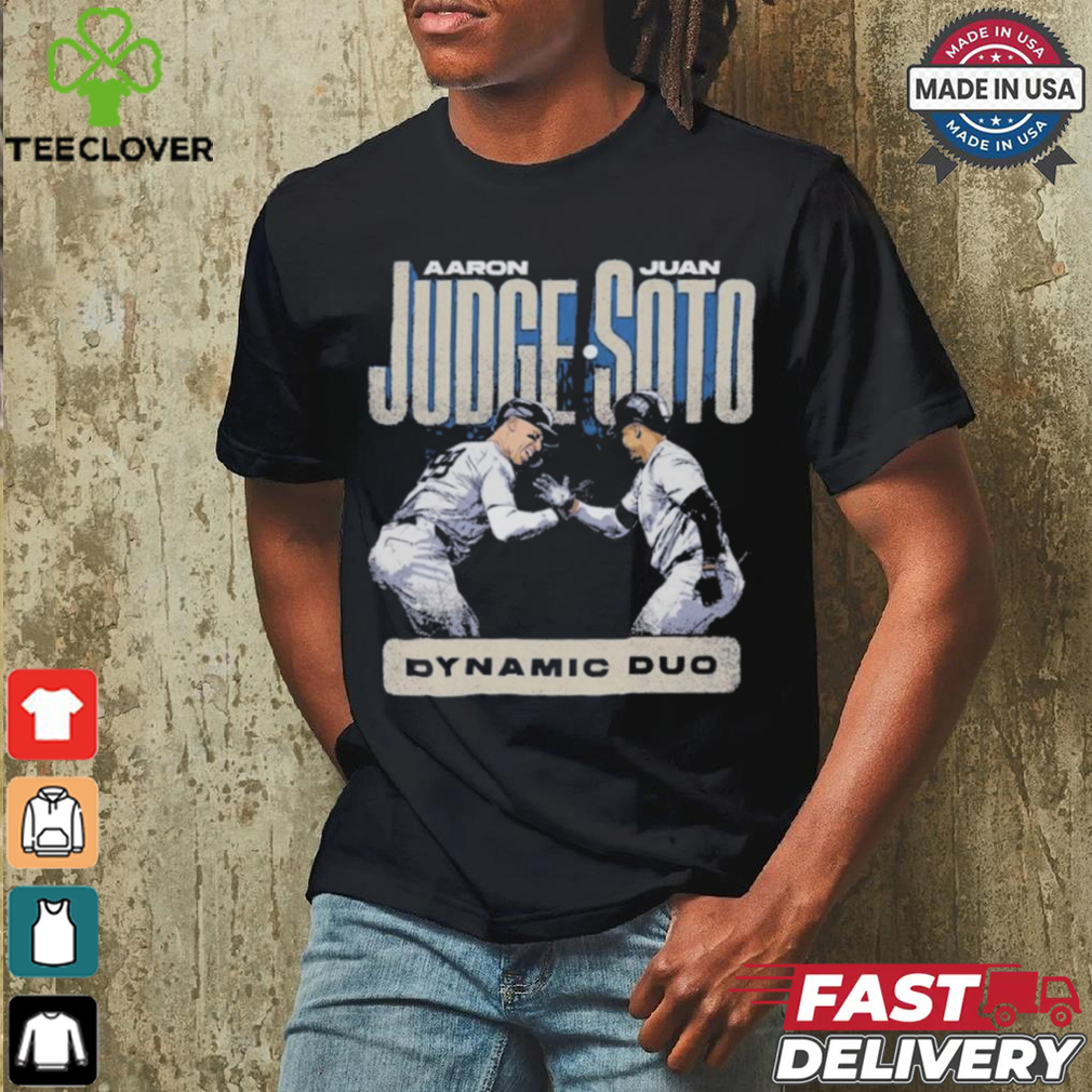 Aaron Judge & Juan Soto New York Y Dynamic Duo Shirt Aaron Judge & Juan Soto New York Y Dynamic Duo Shirt