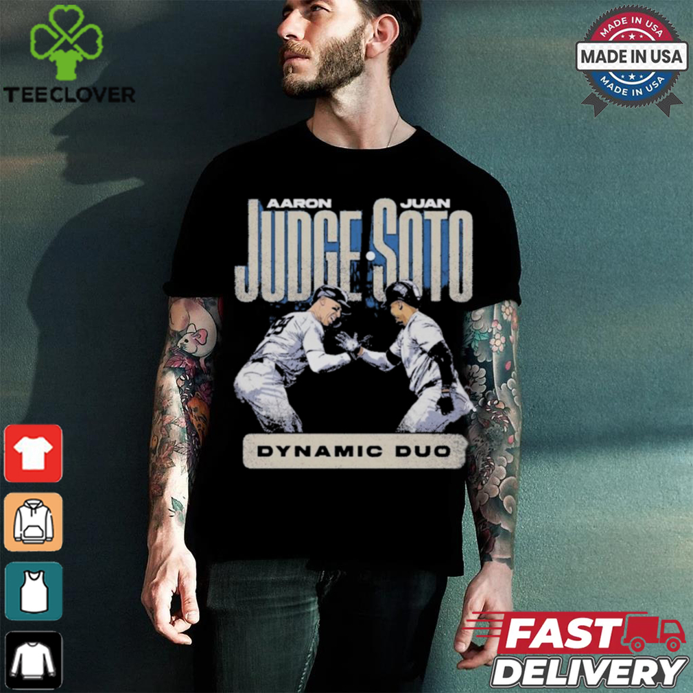 Aaron Judge & Juan Soto New York Y Dynamic Duo Shirt Aaron Judge & Juan Soto New York Y Dynamic Duo Shirt