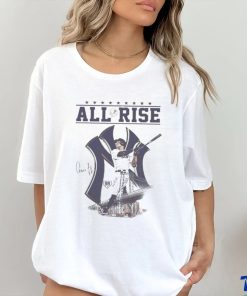 Aaron Judge New York Yankees All Rise 2023 signature shirt