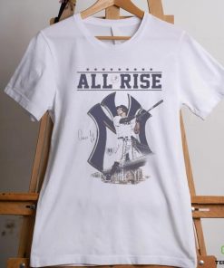 Aaron Judge New York Yankees All Rise 2023 signature hoodie, sweater, longsleeve, shirt v-neck, t-shirt