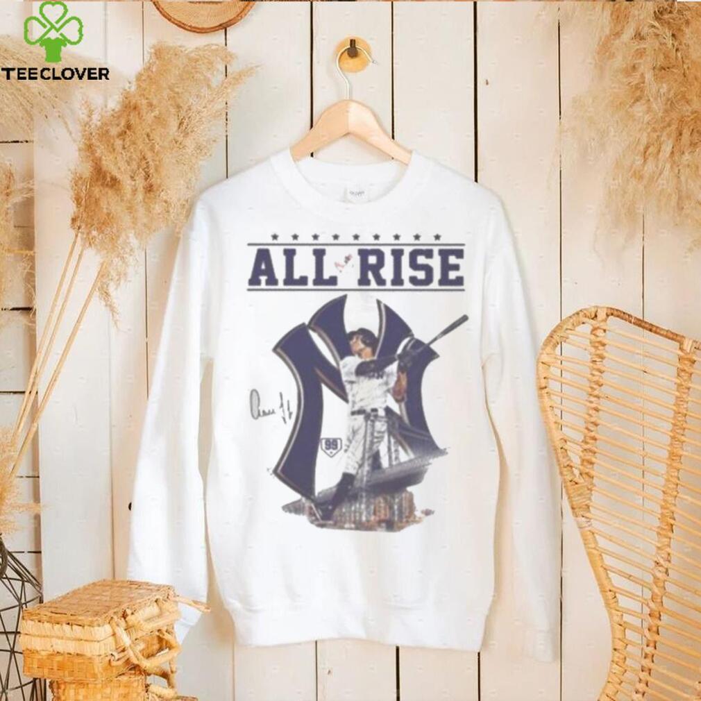 Aaron Judge New York Yankees All Rise Signatures Sweatshirts Aaron Judge New York Yankees All Rise Signatures Sweatshirts