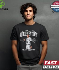 Aaron Judge New York Yankees Judgement day 50 and counting signature shirt