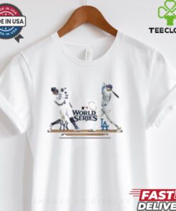 Aaron Judge vs. Shohei Ohtani 2024 World Series Matchup Dueling Standee Shirt