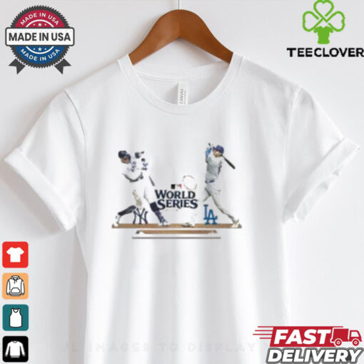 Aaron Judge vs. Shohei Ohtani 2024 World Series Matchup Dueling Standee Shirt