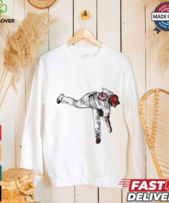 Aaron Nola pitching Philly baseball graphic shirt