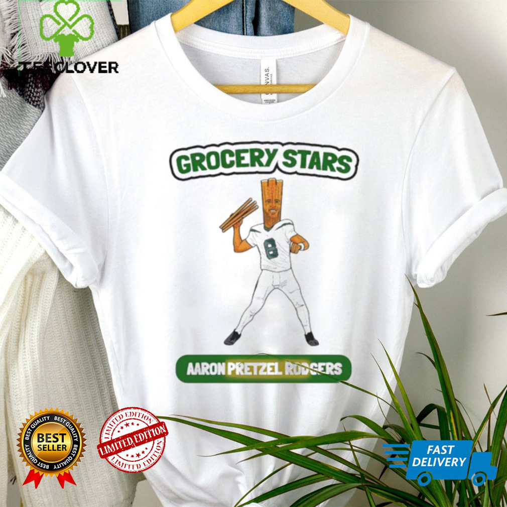 Aaron Pretzel Rodgers Grocery Stars shirt