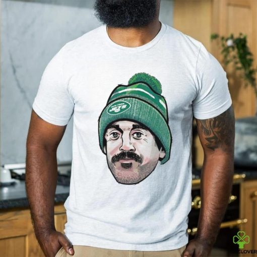 Aaron Rodgers 12 New York Jets football head hoodie, sweater, longsleeve, shirt v-neck, t-shirt