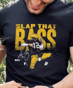 Aaron Rodgers Green Bay Packers Bass Slap Signature Shirt