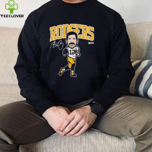 Aaron Rodgers Green Bay Packers Toon Signature hoodie, sweater, longsleeve, shirt v-neck, t-shirt