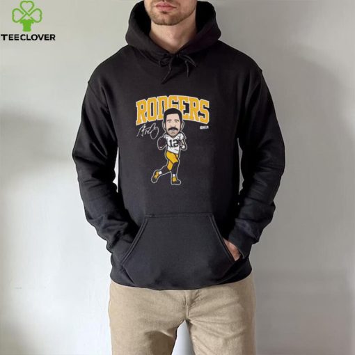 Aaron Rodgers Green Bay Packers Toon Signature hoodie, sweater, longsleeve, shirt v-neck, t-shirt