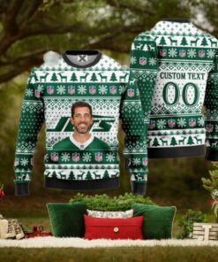 Aaron Rodgers New York Jets Custom Christmas Sweater