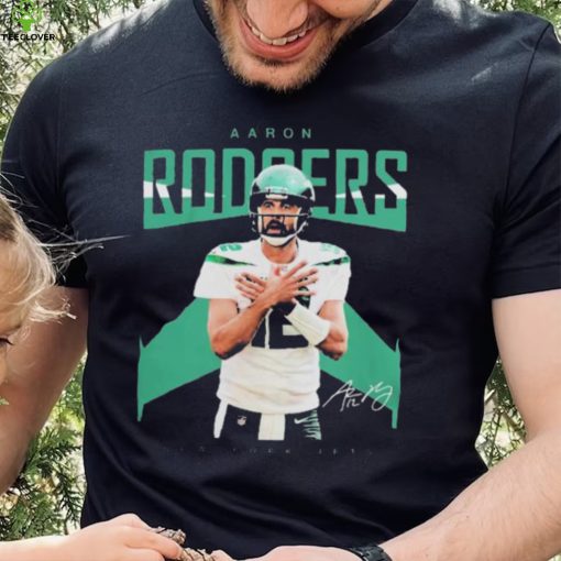 Aaron Rodgers New York Jets Signature T Shirts