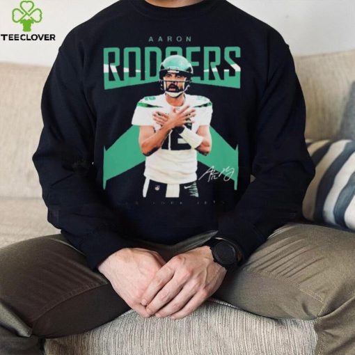 Aaron Rodgers New York Jets Signature T Shirts