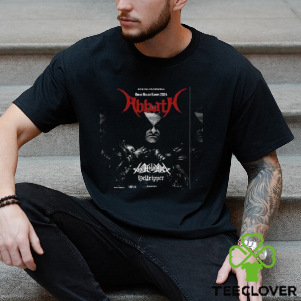 Abbath Dread Reaver Europe 2024 Merch, Abbath With Toxic Holocaust – Hellripper Shirt, Abbath Headliner European Tour 2024 T Shirt Abbath Dread Reaver Europe 2024 Merch, Abbath With Toxic Holocaust – Hellripper Shirt, Abbath Headliner European Tour 2024 T Shirt