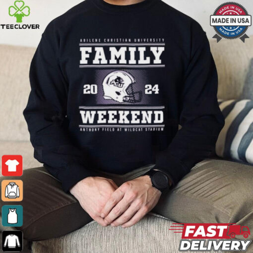 Abilene Christian University Family Weekend Anthony Field At Wildcat Stadium 2024 Shirt