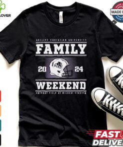Abilene Christian University Family Weekend Anthony Field At Wildcat Stadium 2024 Shirt