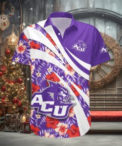 Abilene Christian Wildcats Hawaii Shirt Hibiscus Sport Style – NCAA