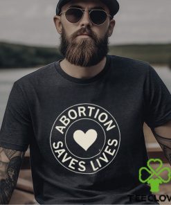 Abortion Saves Lives heart logo hoodie, sweater, longsleeve, shirt v-neck, t-shirt