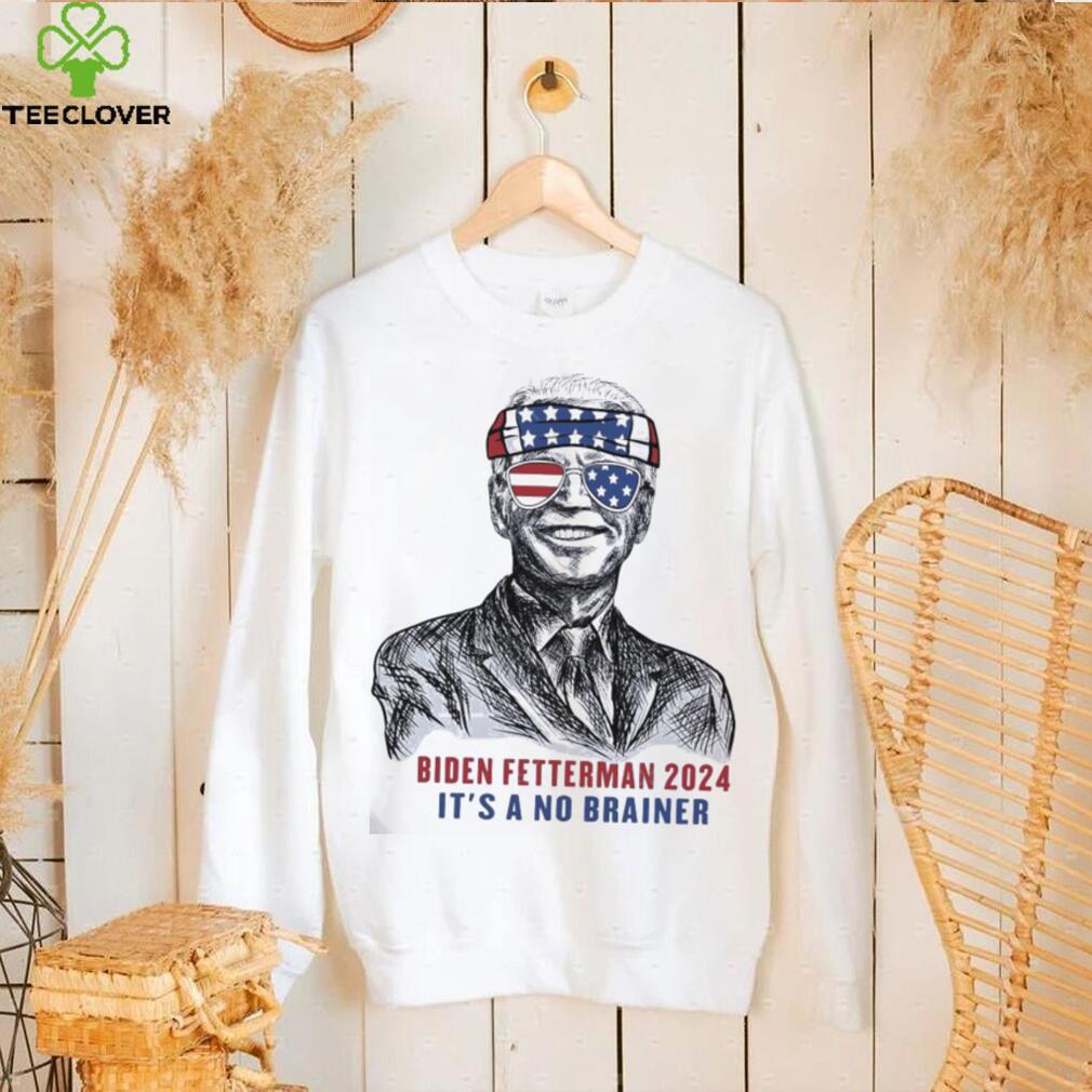 Abraham Lincoln Biden Fetterman 2024 It’s A No Brainer Shirt Abraham Lincoln Biden Fetterman 2024 It’s A No Brainer Shirt