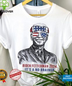 Abraham Lincoln Biden Fetterman 2024 It’s A No Brainer Shirt