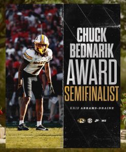 Abrams Draine Named Bednarik Award Semifinalist poster