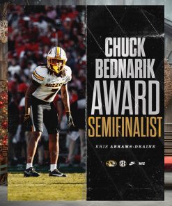 Abrams Draine Named Bednarik Award Semifinalist poster