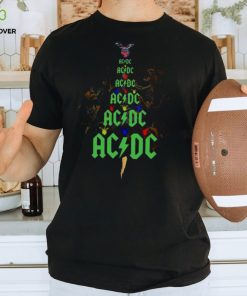Ac DC Christmas tree shirt