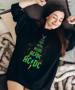 Ac DC Christmas tree shirt