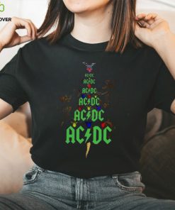 Ac DC Christmas tree shirt