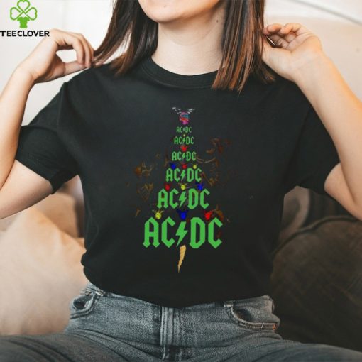 Ac DC Christmas tree shirt