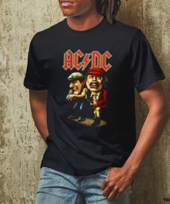 Ac Dc Caricature In Concert T shirt