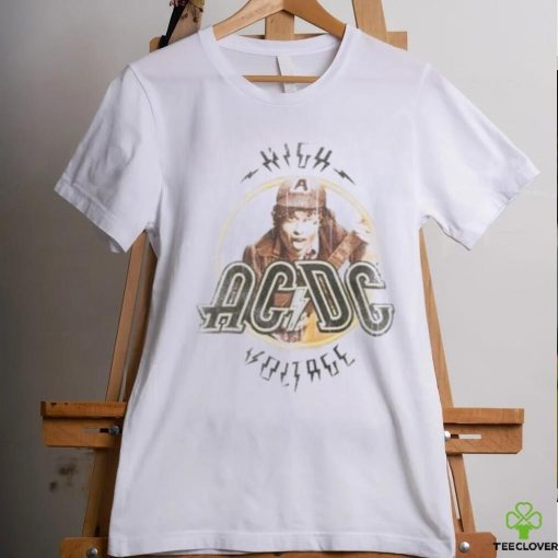 Ac Dc High Voltage Fan Club Free with Purchase Unisex T Shirt