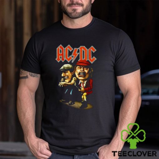 AcDc Caricature In Concert T Shirt