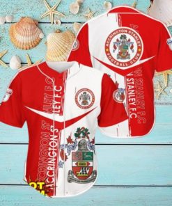 Accrington Stanley Baseball Jersey Shirt 3D Printing