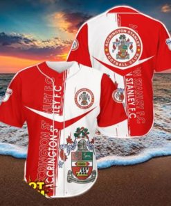 Accrington Stanley Baseball Jersey Shirt 3D Printing