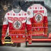 GOAT AND XMAS LEAVES GIFT FOR CHRISTMAS UGLY CHRISTMAS SWEATER