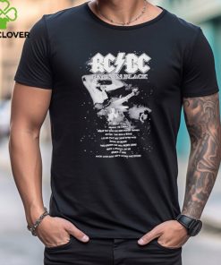 Acdc Back In Black Pwr Up Tour 2024 shirt